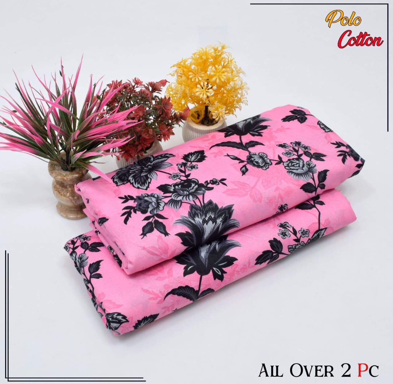 POLO COTTON PRINTED  2PC [ SALE OFFER ] PC-3
