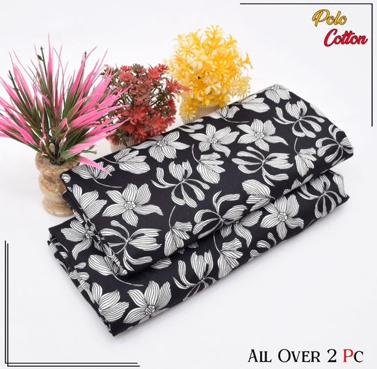 POLO COTTON PRINTED  2PC [ SALE OFFER ] PC-90