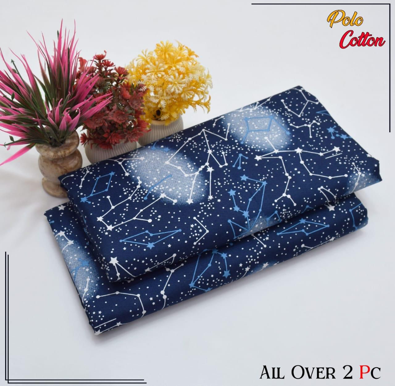 POLO COTTON PRINTED  2PC [ SALE OFFER ] PC-55