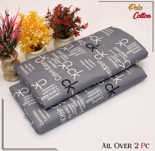 POLO COTTON PRINTED  2PC [ SALE OFFER ] PC-142