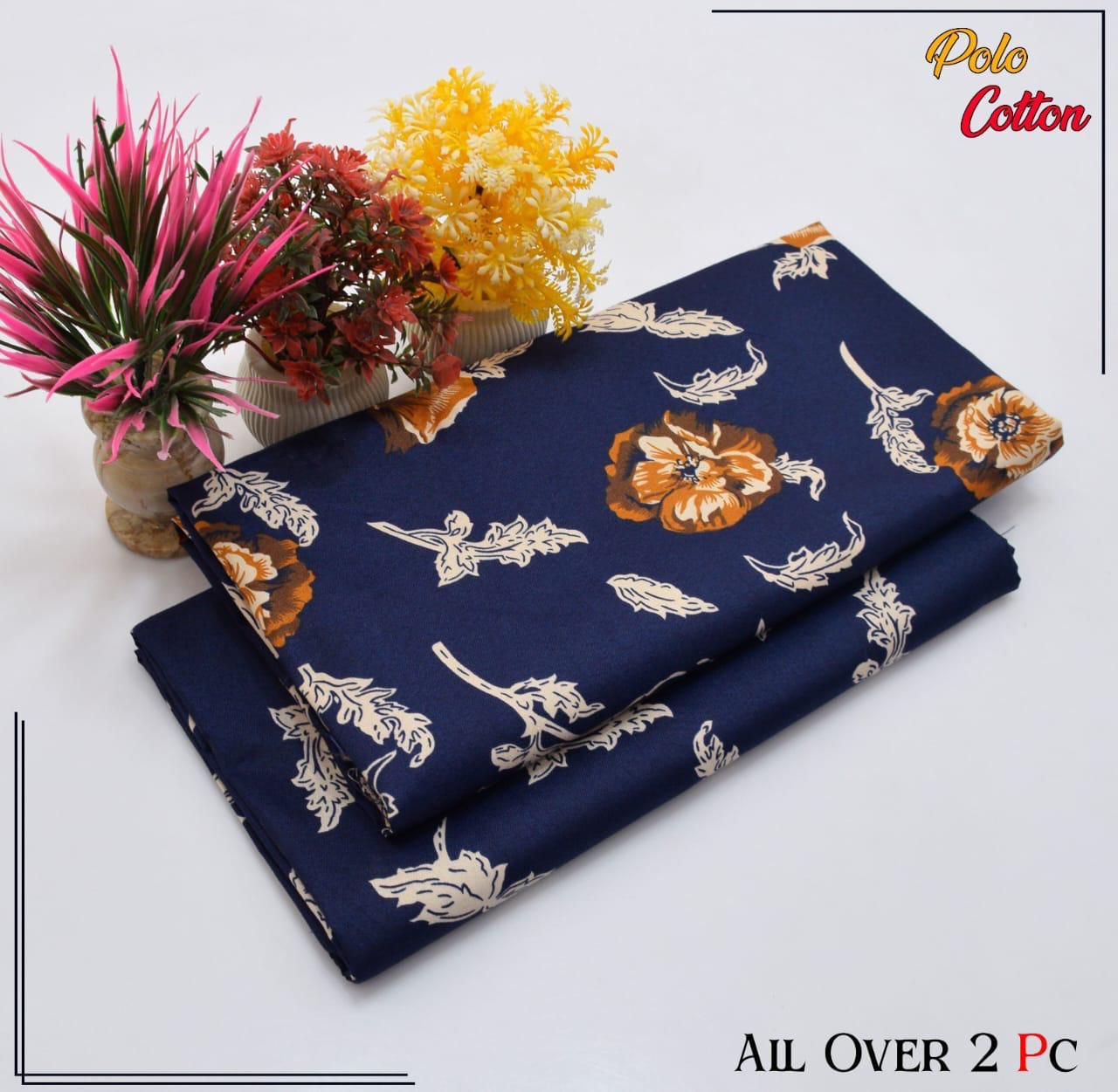 POLO COTTON PRINTED  2PC [ SALE OFFER ] PC-87