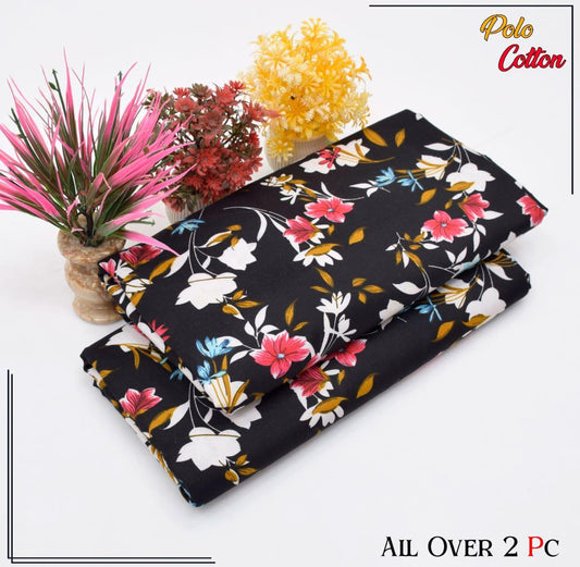 POLO COTTON PRINTED  2PC [ SALE OFFER ] PC-6