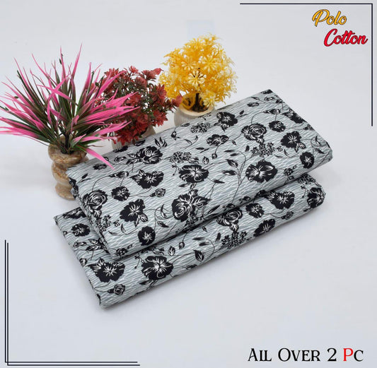 POLO COTTON PRINTED  2PC [ SALE OFFER ] PC-171
