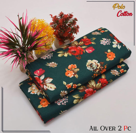 POLO COTTON PRINTED  2PC [ SALE OFFER ] PC-162