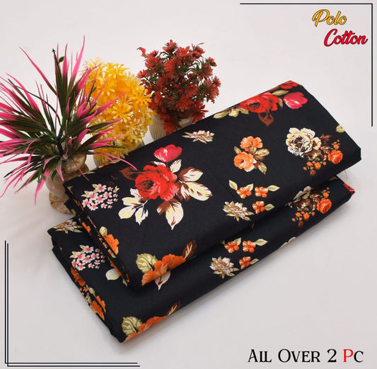 POLO COTTON PRINTED  2PC [ SALE OFFER ] PC-350