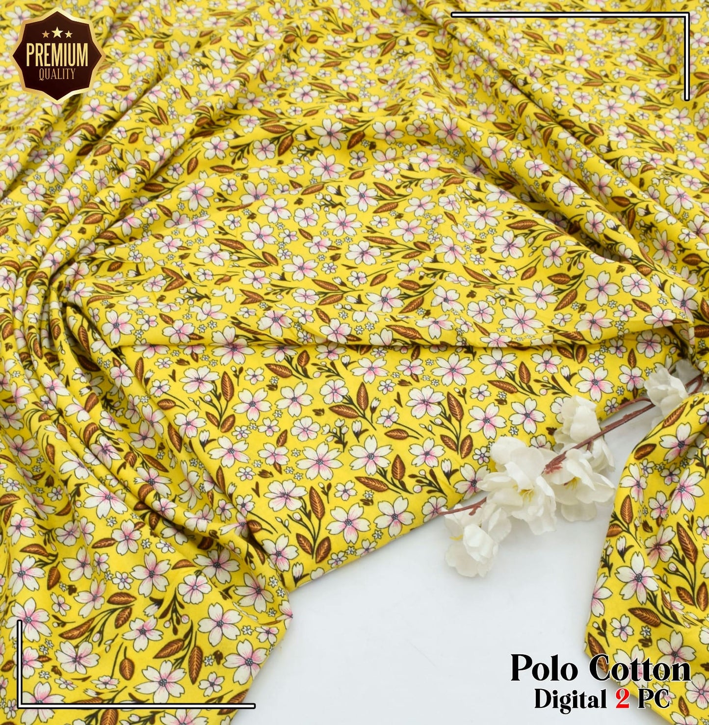 POLO COTTON PRINTED  2PC [ SALE OFFER ] PC-23