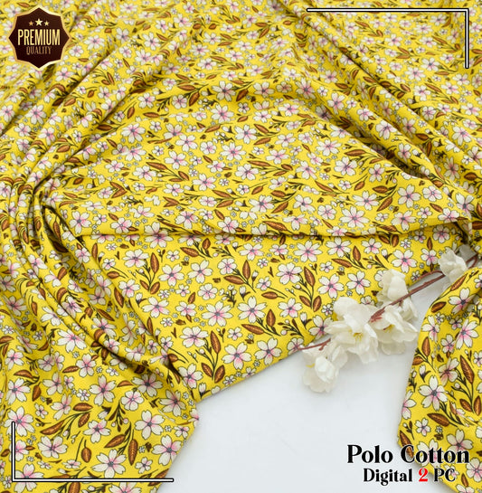 POLO COTTON PRINTED  2PC [ SALE OFFER ] PC-23