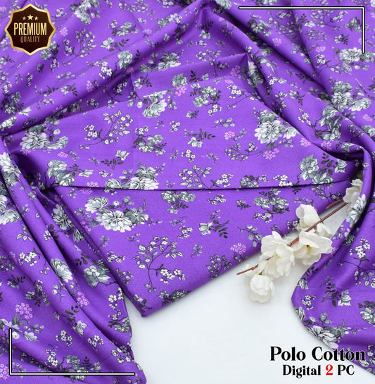 POLO COTTON PRINTED  2PC [ SALE OFFER ] PC-29