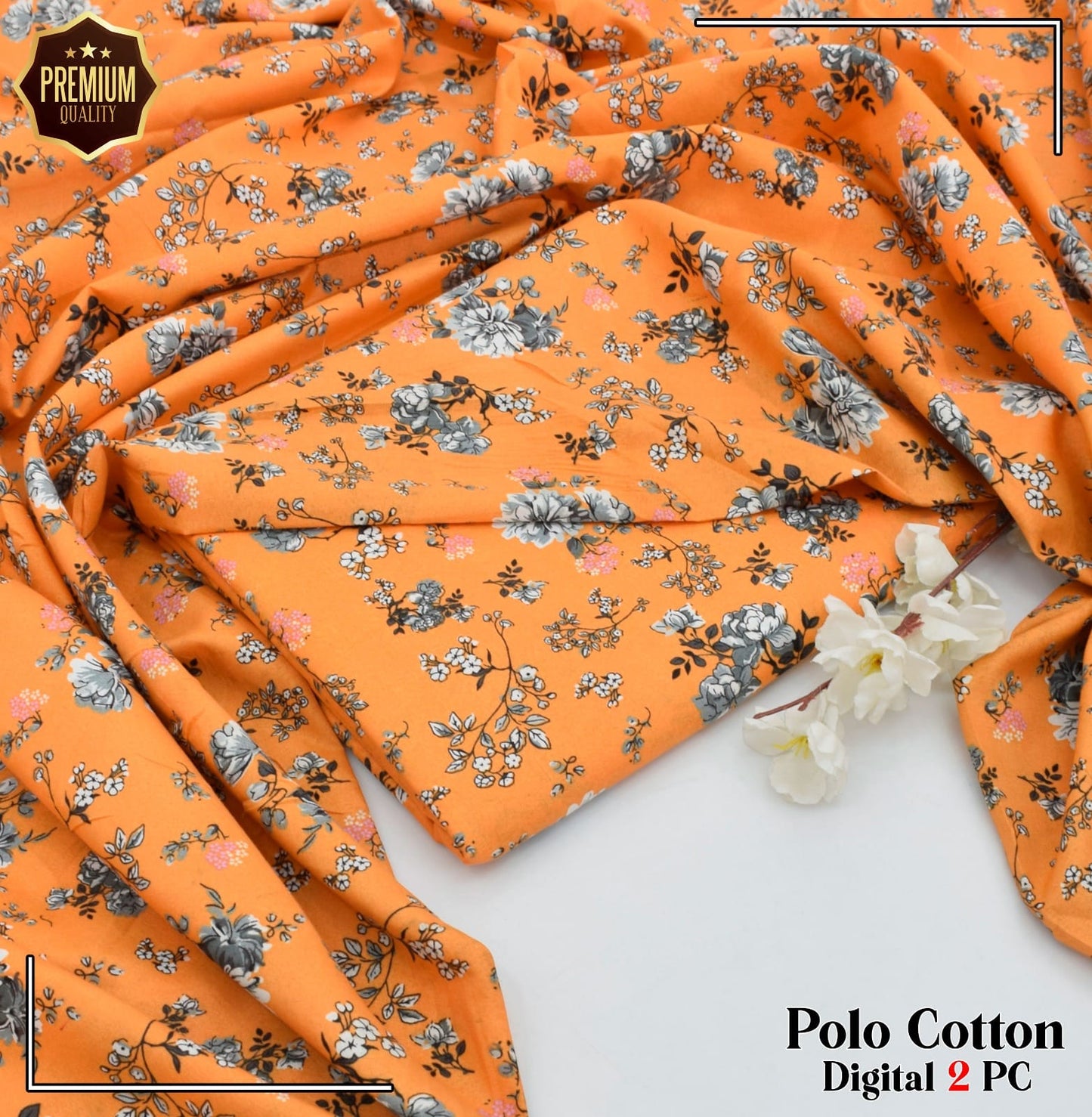 POLO COTTON PRINTED  2PC [ SALE OFFER ] PC-34