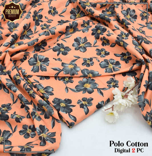 POLO COTTON PRINTED  2PC [ SALE OFFER ] PC-43