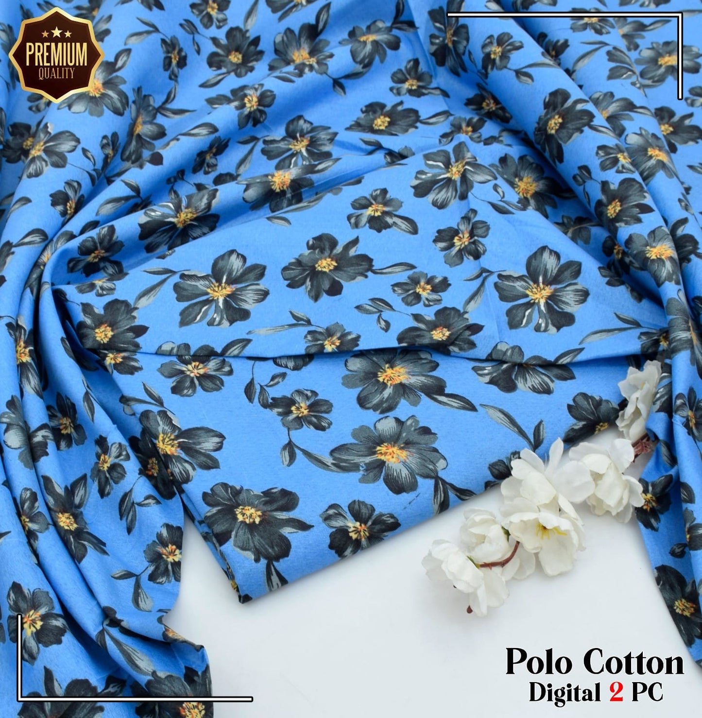 POLO COTTON PRINTED  2PC [ SALE OFFER ] PC-46