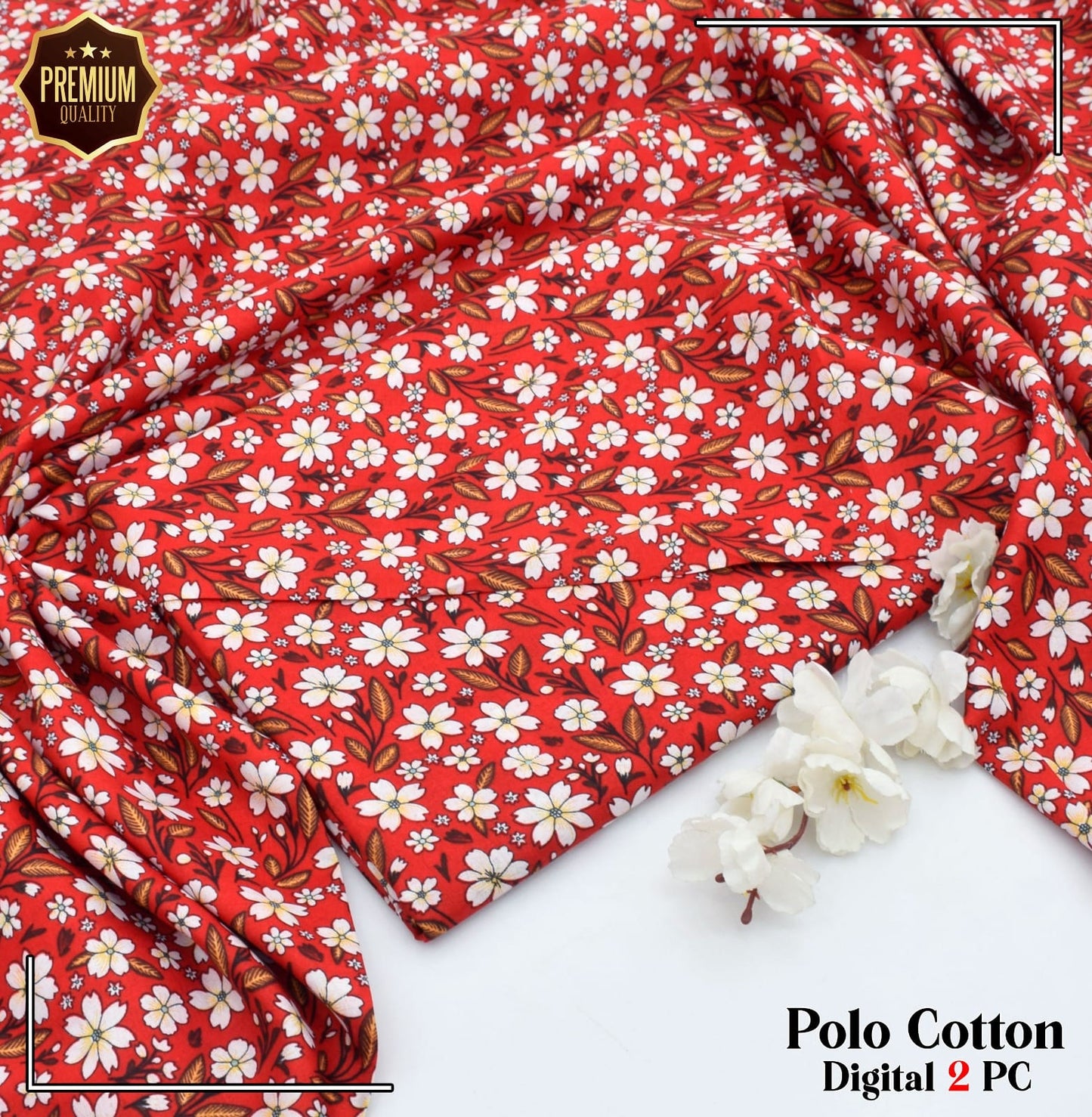 POLO COTTON PRINTED  2PC [ SALE OFFER ] PC-47