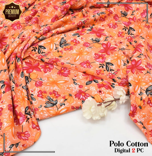POLO COTTON PRINTED  2PC [ SALE OFFER ] PC-33
