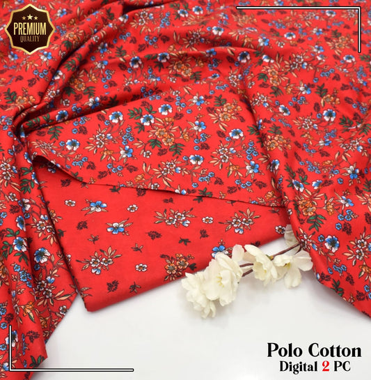POLO COTTON PRINTED  2PC [ SALE OFFER ] PC-39