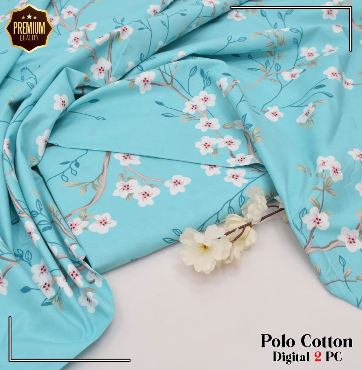POLO COTTON PRINTED  2PC [ SALE OFFER ] PC-85
