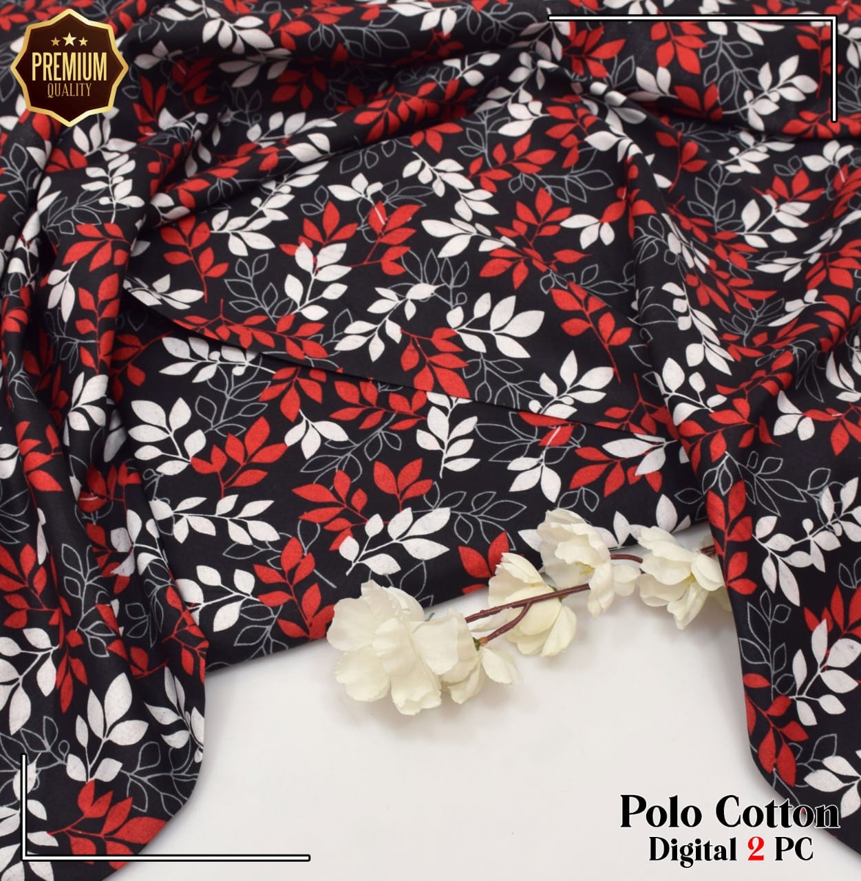 POLO COTTON PRINTED  2PC [ SALE OFFER ] PC-108