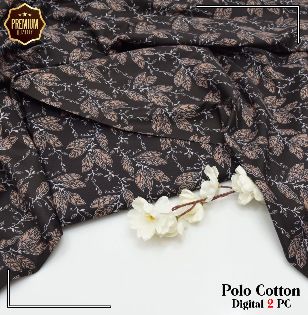 POLO COTTON PRINTED  2PC [ SALE OFFER ] PC-105