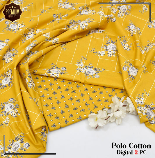 POLO COTTON PRINTED  2PC [ SALE OFFER ] PC-50