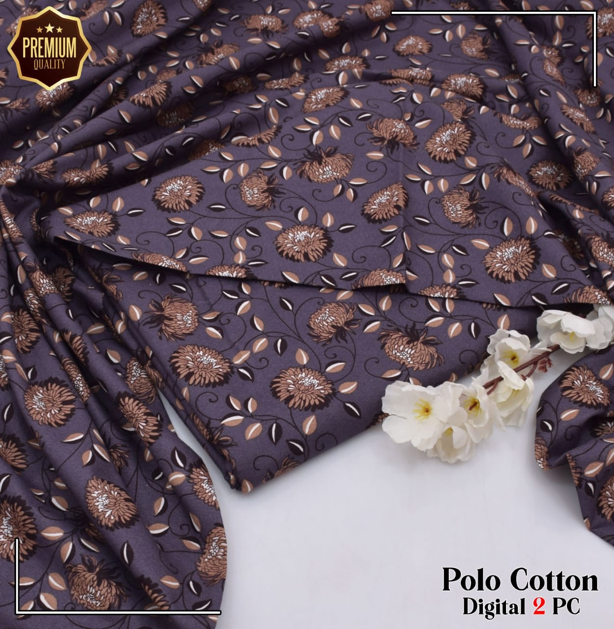 POLO COTTON PRINTED  2PC [ SALE OFFER ] PC-618