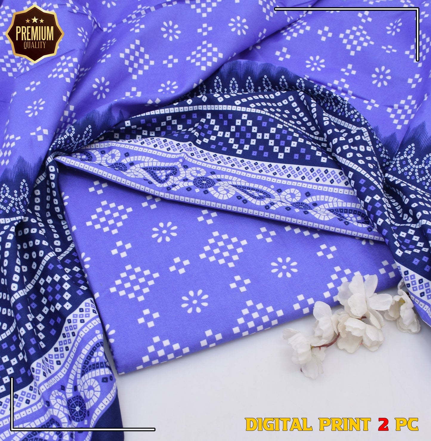 POLO COTTON PRINTED  2PC [ SALE OFFER ] PC-707