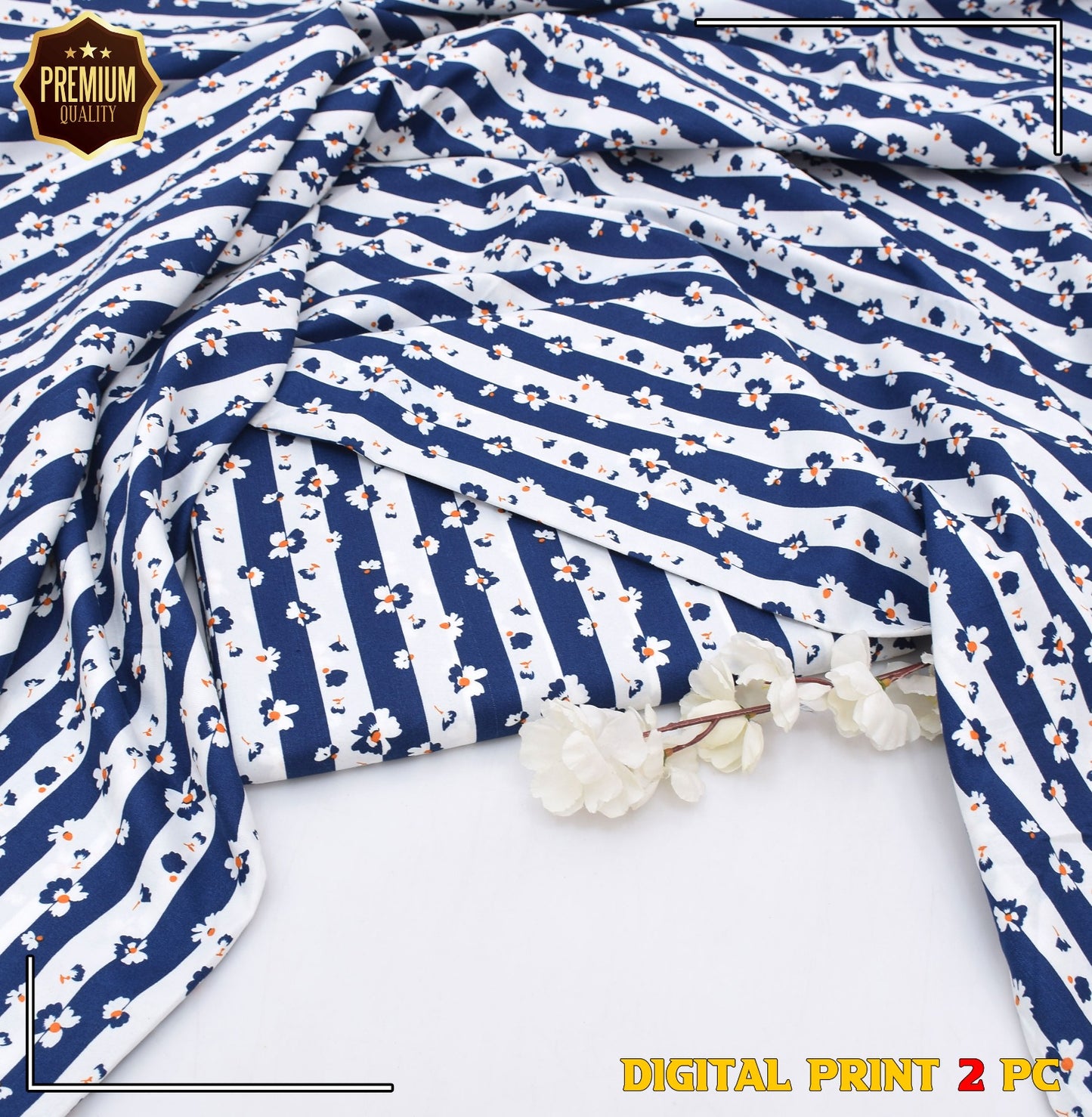 POLO COTTON PRINTED  2PC [ SALE OFFER ] PC-708