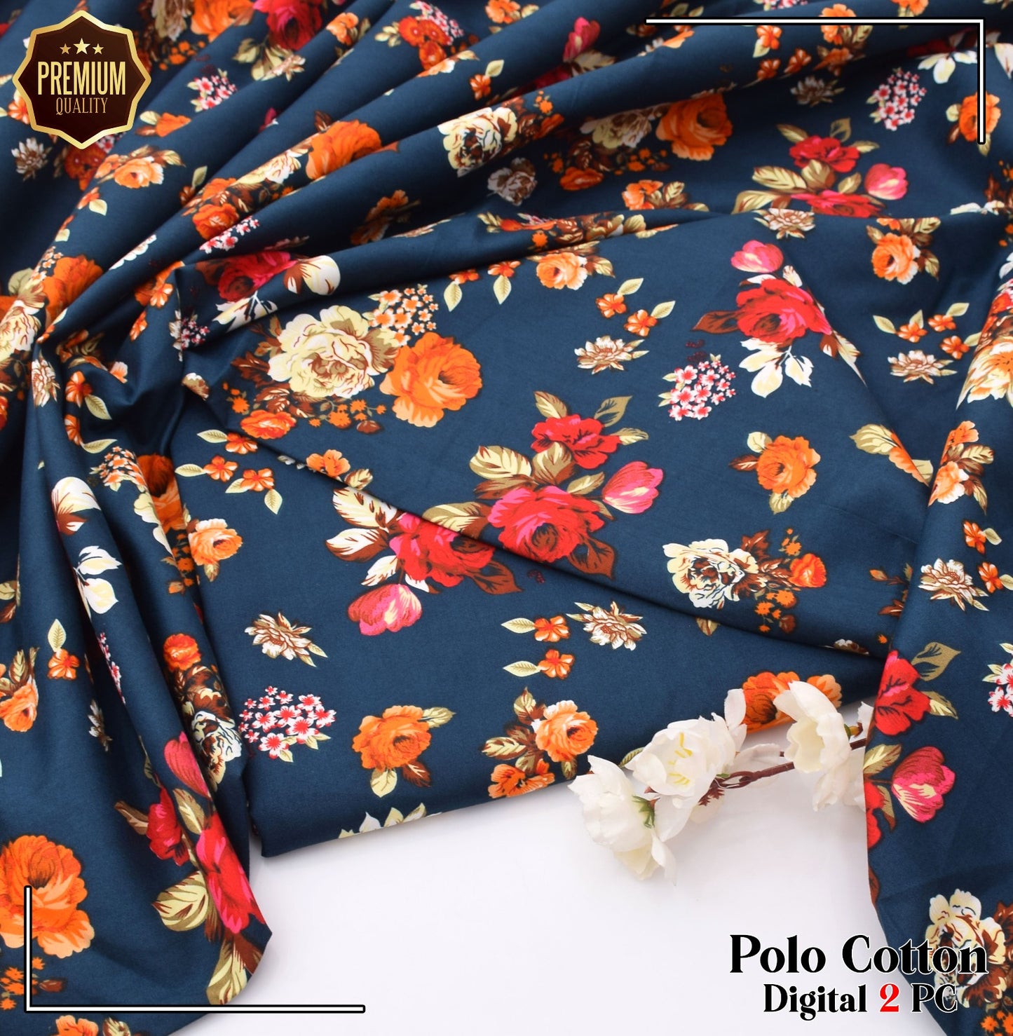 POLO COTTON PRINTED  2PC [ SALE OFFER ] PC-1102