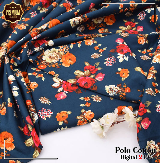 POLO COTTON PRINTED  2PC [ SALE OFFER ] PC-1102
