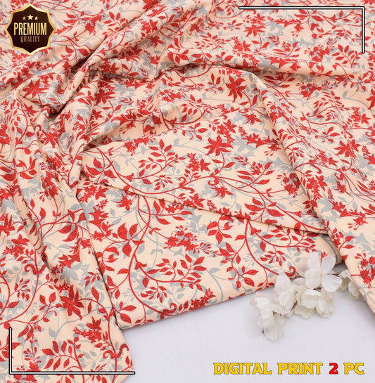 POLO COTTON PRINTED  2PC [ SALE OFFER ] PC-709
