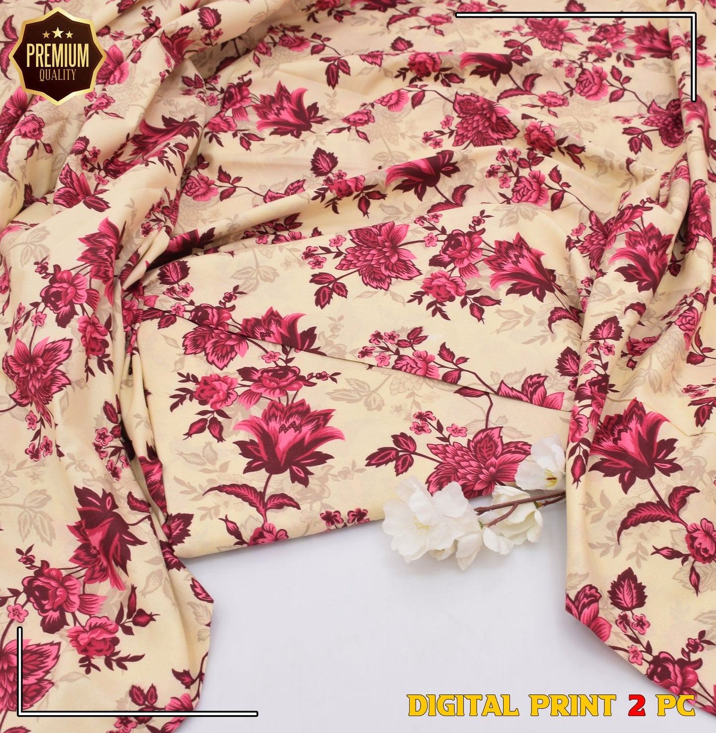 POLO COTTON PRINTED  2PC [ SALE OFFER ] PC-710