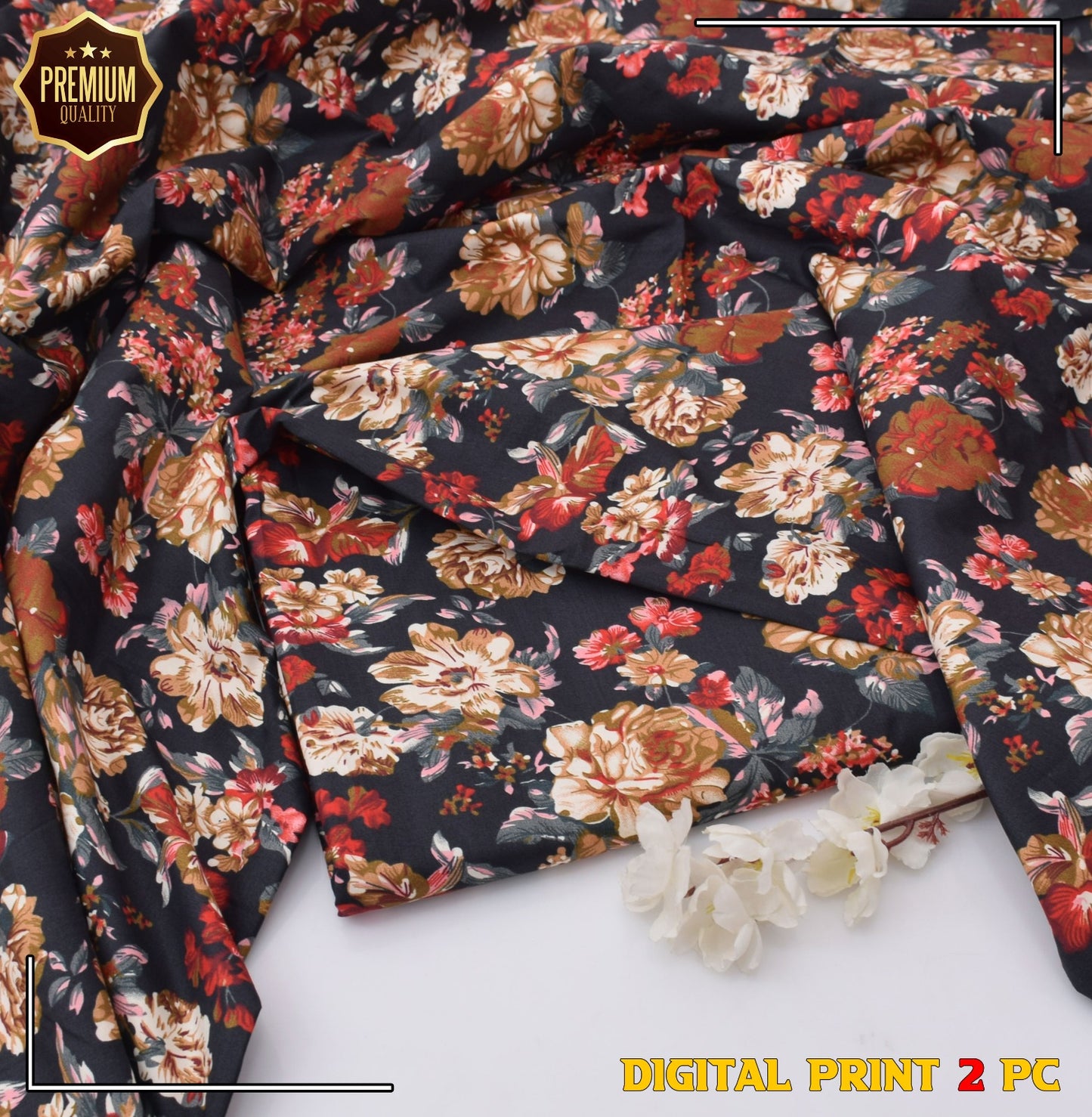 POLO COTTON PRINTED  2PC [ SALE OFFER ] PC-1126