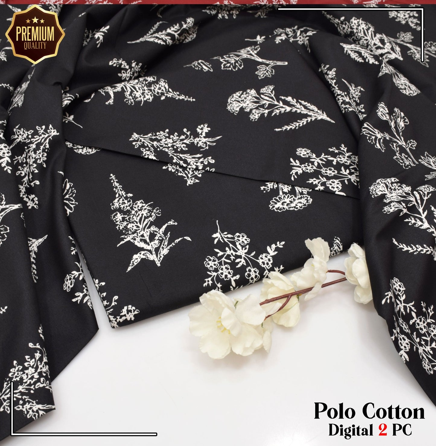 POLO COTTON PRINTED  2PC [ SALE OFFER ] PC-1131