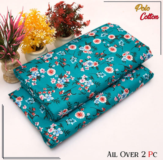 POLO COTTON PRINTED  2PC [ SALE OFFER ] PC-35